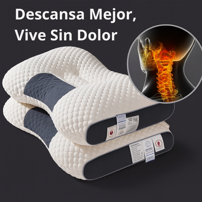 ALMOHADA CERVICAL 2X1 DESCANSO TOTAL - Punto Ideas