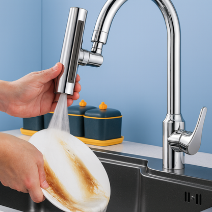 LLAVE GIRATORIA 360° 4 EN 1 - Punto Ideas